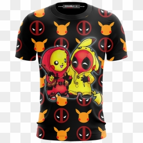 Transparent Pikachu 3d Png - Deadpool And Pikachu Hoodie, Png Download - pikachu 3d png