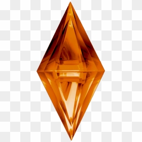 Plumbob Png Download - Sims 4 Orange Crystal, Transparent Png - plumbob png