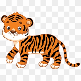 Tiger Clipart, HD Png Download - tiger clipart png