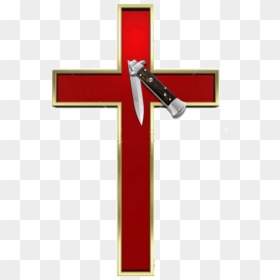 Cross And Switchblade , Png Download, Transparent Png - switchblade png