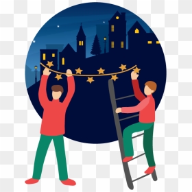 Home, HD Png Download - holiday lights png