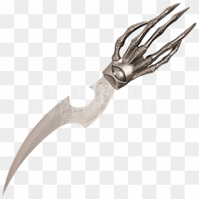 Skeleton Hand Dagger - Blade, HD Png Download - skeleton hand png