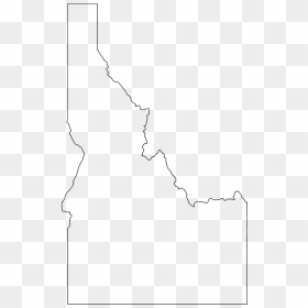 Idaho Clip Art, HD Png Download - florida map outline png