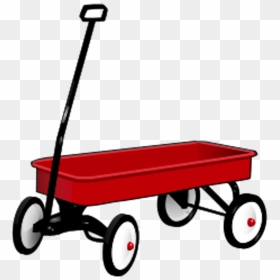 Transparent Background Red Wagon Clipart - Clipart Red Wagon, HD Png Download - wagon wheel png