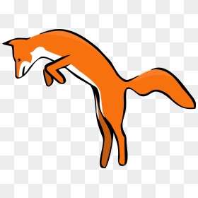Fox Clipart - Red Fox Clipart, HD Png Download - fox clipart png