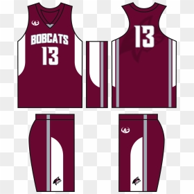 Basketball Jersey Template - Maroon Basketball Uniform Design, HD Png Download - shirt template png