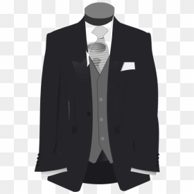 Free Clipart Suit, HD Png Download - black suit png