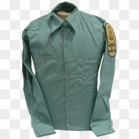 Button Up Long Sleeve Shirt - Button, HD Png Download - shirt button png