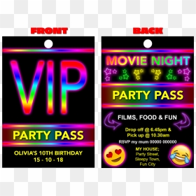 10th Birthday Sleepover Invitations, HD Png Download - celebration emoji png