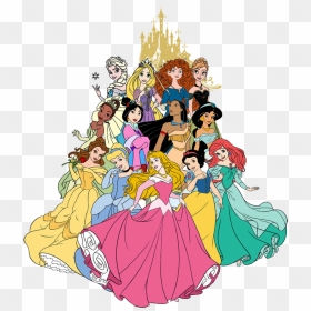 Disney Castle Clipart - Disney Princess Clip Art, HD Png Download - disney castle logo png