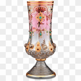 Moser Cranberry Glass Goblet - Moser, HD Png Download - goblet png