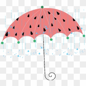 Umbrella Rain Showers Spring Splash Water - Rain Showers Clip Art, HD Png Download - umbrella clipart png