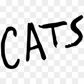 Cats The Musical Logo Transparent & Png Clipart Free - Cats The Musical Logo, Png Download - cat logo png