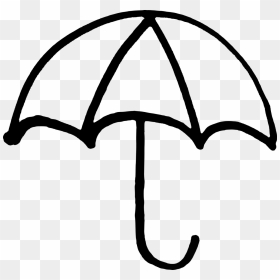 Pin Umbrella Clipart Black N - Umbrella Black And White, HD Png Download - umbrella clipart png