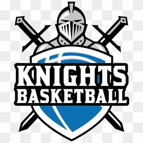Knights Basketball Logo Final 160617-01 - Knights Basketball Logo Ideas, HD Png Download - basketball logo png