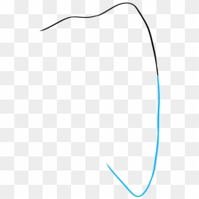 How To Draw Tooth, HD Png Download - tooth outline png