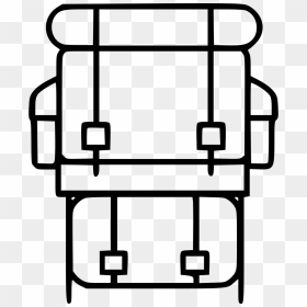 Backpack Bag Carry Outdoor Travel Travelling Vacation, HD Png Download - backpack icon png