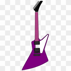 Large Gibson Electric Guitar - Gibson Explorer, HD Png Download - guitar outline png