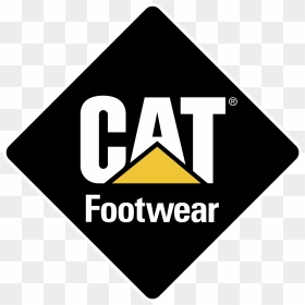 Cat Footwear Logo Png Transparent - Cat, Png Download - cat logo png