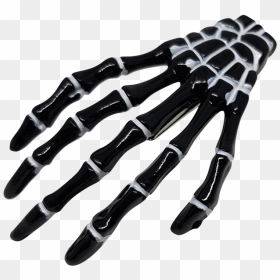 Skeleton Hand Hair Clip - Pince À Cheveux Main De Squelette, HD Png Download - skeleton hand png