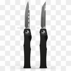 H A O Vi Microtech Knives Png Halo Switchblade - Halo Switchblade, Transparent Png - switchblade png