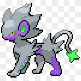 Pokemon Fusion Gen 1 4 , Png Download - Luxray Gen 4 Sprite, Transparent Png - luxray png