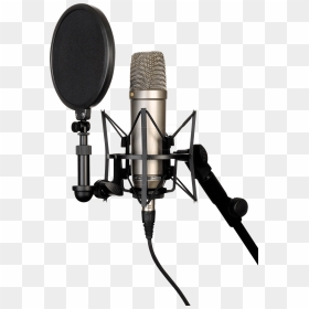 Large-diaphragm Cardioid Condenser Microphone Røde, HD Png Download - studio microphone png