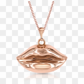 Lips Pendant , Png Download - Necklace, Transparent Png - pendant png