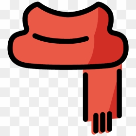 Scarf Emoji Clipart, HD Png Download - lipstick emoji png
