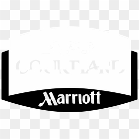 Courtyard By Marriott Logo Black And White - Courtyard By Marriott, HD Png Download - courtyard marriott logo png