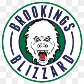 Brookings Blizzard Logo - Emblem, HD Png Download - blizzard logo png