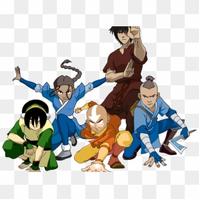 Avatar Last Airbender Crossovers, HD Png Download - aang png