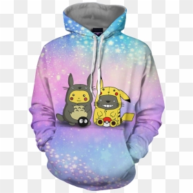 Pikachu Cosplay Totoro & Totoro Cosplay Pikachu 3d, HD Png Download - pikachu 3d png