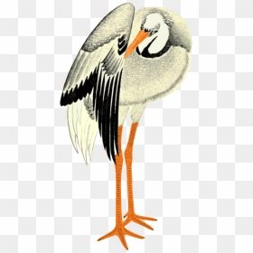 White Stork , Png Download - Stork, Transparent Png - stork png