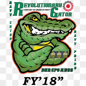 Uss Bhr Revolution Gator - Gator Mascot, HD Png Download - gator logo png