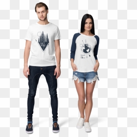 500 Mockup Templates - Transparent Background T Shirt Mock Up Png, Png Download - male model png