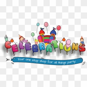 Home Celebrations Party Hire And Bouncy Castles - Celebrations Clipart, HD Png Download - celebration emoji png