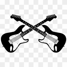 Electric Guitars - Electric Guitar Logo, HD Png Download - guitar outline png