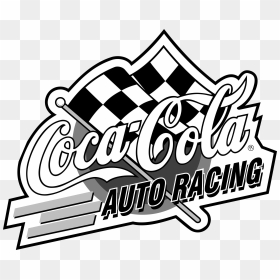 Coca Cola Racing Logo Png Transparent - Logo Vector Black Coca Cola, Png Download - coca cola logo white png