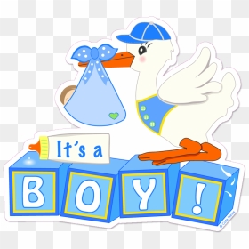 Boy Stork Png - Its A Boy Stork, Transparent Png - stork png