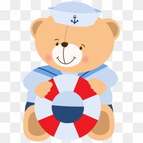 Shared Exibir Todas - Urso Marinheiro Em Png, Transparent Png - teddy bear clipart png