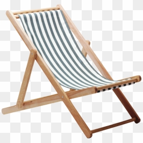 Deckchair Wing Chair - Deckchair Clipart, HD Png Download - beach chair png
