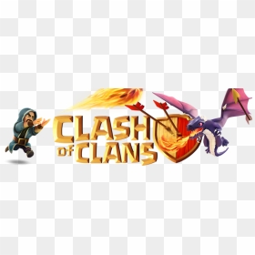 Clash Of Clan - Clash Of Clans Character Png, Transparent Png - clash royale logo png