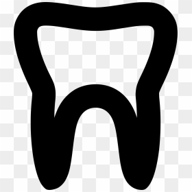 Medicine Tooth Dental Dentist Stomatolog Teeth Comments, HD Png Download - tooth outline png