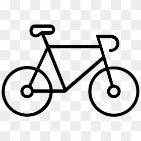 Spin Class Cliparts - Road Bike Vector, HD Png Download - bike icon png