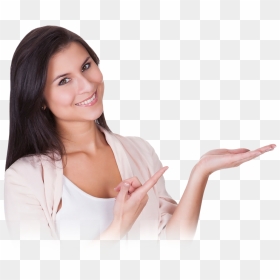 Transparent Woman Hand Png - Woman Holding Something Png, Png Download - thumb png
