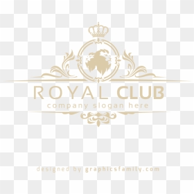 Royal Club Luxury Logo Png Transparent Vers2 - Illustration, Png Download - crown royal logo png