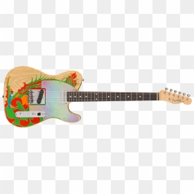Fender Jimmy Page Dragon Telecaster, HD Png Download - guitarra png