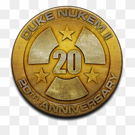 Add Media Report Rss Duke Nukem 20th Anniversary - Emblem, HD Png Download - duke nukem png