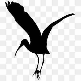 Bird Stork Shape - Stork Icon Png, Transparent Png - stork png